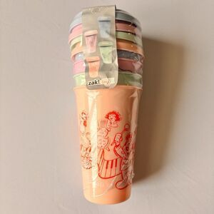 Disney 100 Years Celebration Zak! plastic Tumbler Set (4)